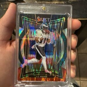 Panini Select Holographic NFL Card
